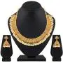 Aheli Indian Ethnic Wedding Wear Faux Pearl Necklace Jhumki Earring Set Bollywood Party Wear Fashion Jewelry for Women