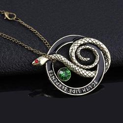 AKTAP Riverdale Inspired Necklace TV Themed Jewelry South Side Serpents Gift