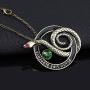 AKTAP Riverdale Inspired Necklace TV Themed Jewelry South Side Serpents Gift