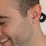 SENTERIA Iced Out Mens Earring Cubic Zirconia Cubist Screw Back 18k Yellow Gold plated Hypoallergenic Square Stud Earring For Men and Women Hip Hop Jewelry SENTERIA Iced Out Mens Earring Cubic Zirconia Cubist Screw Back 18k Yellow Gold plated Hypoallergenic Square Stud Earring For Men and Women Hip Hop Jewelry