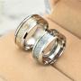 fashionlife2018 Celtic Dragon Luminous Rings Glow in The Dark Ring Titanium Stainless Steel Ring Jewelry Promise Ring Wedding Band for Men Women