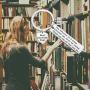 ENSIANTH Librarian Keychain Librarian Retirement Gift Best Librarian Ever Gift Librarian Appreciation Gift