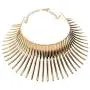 Statement Collar Choker Necklace African Canine Tooth Shape Fringe Necklace for Women Fashion Jewelry Accessories Statement Collar Choker Necklace African Canine Tooth Shape Fringe Necklace for Women Fashion Jewelry Accessories