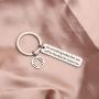 AKTAP NA Gift Sober Keychain Addiction Recovery Gift Do Something Today That You Will Be Thankful for Tomorrow Sobriety Gift Narcotics Anonymous Jewelry