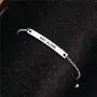 SOUSYOKYOSAM Dainty Cuff Bracelet - NOT Alone - Newly Pregnant Mom Long Distance Friend Jewelry Gift Ideas