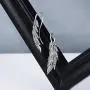 GDDX Sterling Silver Ear Climber Crawler Vintage Feather Wings CZ Long Ear Crawler Earrings GDDX Sterling Silver Ear Climber Crawler Vintage Feather Wings CZ Long Ear Crawler Earrings