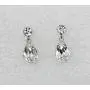 Faship Gorgeous Rhinestone Crystal Floral Necklace Earrings Set
