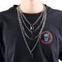 GUSHION Egirl Eboy Lock Chain Necklace for Men Male Women Teen Girls Boys, Statement Lock Key Pendant Necklace Silver Set Long Multilayer Punk Choker 2 Set GUSHION Egirl Eboy Lock Chain Necklace for Men Male Women Teen Girls Boys, Statement Lock Key Pendant Necklace Silver Set Long Multilayer Punk Choker 2 Set