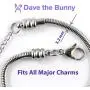 Panda Bracelet | Panda Bear Jewelry for Men and Women This Panda Jewelry is Great for a Panda Charm that is Compatible with Pandora and makes Great Panda Accessories for Lovers of the Panda Bear