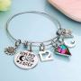 Birthday Gifts for Women Girls Bracelet, Birthday Charm Bracelets 10th 20th 30th 40th 50th 60th 70th 80th 90th Birthday Gift for Daughter, Sister, Friend, Teen Girls, Mom, Grandma