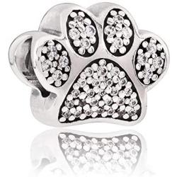 PANDORA PAW Prints Clear CZ #791714CZ