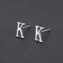 AoedeJ Fashion Initial Letter Earrings 925 Sterling Silver Small Letter Alphabet A-Z Stud Earrings Girls hypoallergenic AoedeJ Fashion Initial Letter Earrings 925 Sterling Silver Small Letter Alphabet A-Z Stud Earrings Girls hypoallergenic