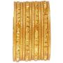 JDZ COLLECTION Indian Gold Plated Bangles Jewelry for Women & Girls Gold Plated Jewelry for Women