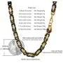 PROSTEEL 4MM/6MM/8MM Stainless Steel Necklace for Men Boys Women, Stylish and Cool, Byzantine Chain Black Gold Silver Tone, 18-30 Inches, Come Gift Box PROSTEEL 4MM/6MM/8MM Stainless Steel Necklace for Men Boys Women, Stylish and Cool, Byzantine Chain Black Gold Silver Tone, 18-30 Inches, Come Gift Box
