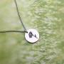 Detailed Personalized Birth Flower Necklace Birth Month Mom Necklace Birthday Gift for Her