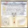 CHARGED 7 Chakra Natural Himalayan Gemstone Crystal Perfect Pendant + 20'' Silver Chain + Selenite Charging Heart [Included]