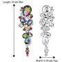 BriLove Womens Bohemian Boho Crystal Wedding Bridal Multiple Teardrop Chandelier Long Dangle Earrings BriLove Womens Bohemian Boho Crystal Wedding Bridal Multiple Teardrop Chandelier Long Dangle Earrings