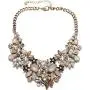 FSMILING Fashion Statement Collar Necklace for Women,Vintage Gold Bib Chunky Necklace Costume Statement Jewelry FSMILING Fashion Statement Collar Necklace for Women,Vintage Gold Bib Chunky Necklace Costume Statement Jewelry