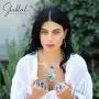 SHABLOOL Earring Sterling Silver 925 With Light Blue Cabochon Opal Gemstone Cradled Jewel Earrings Handmade Jewelry Woman Beautiful Fine Detailing An Essential Gift For Her Birthday Mothers Day