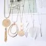 Finrezio 6PCS Long Pendant Necklace Set Tassel Pendant Simple Bar Necklace Strands for Women Finrezio 6PCS Long Pendant Necklace Set Tassel Pendant Simple Bar Necklace Strands for Women