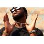 MCSAYS Hip Hop Jewelry Iced Out Bling Full Crystal Cross Pendant Golden Cuban Chain Religious Christian Necklace Fashion Accessories for Men/Women Gifts