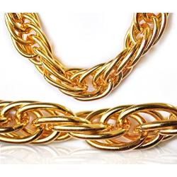 Heavy Gold Chain Hip-Hop Necklace Rapper 40-inches