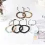 FUNRUN JEWELRY 6PCS Bead Bracelet for Women Men Healing Mala Agate Stretch Prayer Beaded Bracelet FUNRUN JEWELRY 6PCS Bead Bracelet for Women Men Healing Mala Agate Stretch Prayer Beaded Bracelet