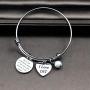 G-Ahora Delta Sigma Theta Sorority Bracelet I Love DST Jewelry Greek Sorority Gift Delta Sigma Theta Sorority Jewelry