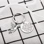 BAUNA Phoenix Encouragement Keychain Phoenix Jewelry for Friends She Fell She Broke and Then She Rose Again Phoenix Charms