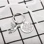 BAUNA Phoenix Encouragement Keychain Phoenix Jewelry for Friends She Fell She Broke and Then She Rose Again Phoenix Charms