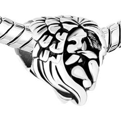 Jesse Ortega 925 Sterling Silver Protect Me Guardian Angel Prayer Lucky Charms Bead fit Bracelets