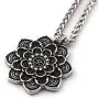 GUNGNEER Mandala Ohm Necklace Lotus Flower Jewelry Men Women Stainless Steel Charm Hindu Chain Metitation Symbol GUNGNEER Mandala Ohm Necklace Lotus Flower Jewelry Men Women Stainless Steel Charm Hindu Chain Metitation Symbol