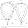 Lock Chains Necklace forMen Women Teen Girls Boys, Eboy Egirl 5 Layered Lock Key Pendants Necklaces Set, Stainless Steel Jewelry Pack for Pants Punk Play-FNN108 Silver-NewB (FNN108 Silver-NewB)