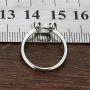 Dankadi Girl 925 Sterling Silver Ring New Mickey Shaped Rings Size 4-8# Solid Silver Material Feminine Jewelry Birthday Gift