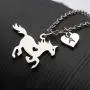 Joycuff Horse Necklaces for Teen Girls Daughter Little Sister Niece Best Friend Women Horse Lovers Gifts Initial Charm Pendant Personalized Birthday Gifts for Her Joycuff Horse Necklaces for Teen Girls Daughter Little Sister Niece Best Friend Women Horse Lovers Gifts Initial Charm Pendant Personalized Birthday Gifts for Her