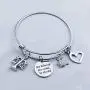 Eigso Scales of Justice Lawyer Gifts Bracelet Keychain She Believed She Could Law School Graduation Gift for Attorney Women New Lawyer Jewelry
