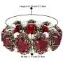 BriLove Womens Victorian Style Crystal Simulated Pearl Multi Floral Cameo Inspired Oval Stretch Bracelet BriLove Womens Victorian Style Crystal Simulated Pearl Multi Floral Cameo Inspired Oval Stretch Bracelet