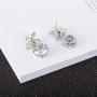 925 Sterling Silver Butterfly Earrings for Women Teen Girls