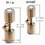 JAJAFOOK Mens Stainless Steel Fitness Gym Dumbbell Weight Lifters Barbell Chain Pendant Necklace