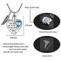 Heart Urn Necklace for Ashes Stainless Steel Cremation Jewelry for Ashes Keepsake Necklaces …