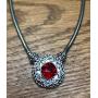 Snap Jewelry Toggle Necklace Silver Plated Length 20'' fits 18-20mm Standard Size Ginger Charms My Prime Gifts
