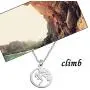 FUSTMW Rock Climber Necklace Gift Rock Climbing Necklace for Girls Climbing Lovers Gifts Rock Climbing Pendant Jewelry FUSTMW Rock Climber Necklace Gift Rock Climbing Necklace for Girls Climbing Lovers Gifts Rock Climbing Pendant Jewelry