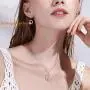 AOBOCO Sisters Birthday Gifts from Sister Sterling Silver Crescent Moon Girls Pendant Necklace AOBOCO Sisters Birthday Gifts from Sister Sterling Silver Crescent Moon Girls Pendant Necklace
