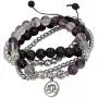 SPUNKYsoul Lotus New Beginnings Bracelet Hematite for Healing Stack Bracelet Set Collection SPUNKYsoul Lotus New Beginnings Bracelet Hematite for Healing Stack Bracelet Set Collection