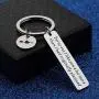 WUSUANED Couple Gift for Boyfriend Girlfriend Turns Out I Like You A Lot More Than I Had Originally Planned Anniversary Keychain New Relationship Gift