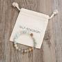 Self-Discovery 8mm Prayer Lotus Charm Bead Yoga Jewelry Handmade Stretchy Mala Energy Bracelet