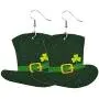 6 Pairs Funny Green Hat Faux Leather Earrings Irish Shamrock Dangle Earrings Green Clover Lightweight Earrings Set for Women Girls St. Patricks Day Party Jewelry Gift 6 Pairs Funny Green Hat Faux Leather Earrings Irish Shamrock Dangle Earrings Green Clover Lightweight Earrings Set for Women Girls St. Patricks Day Party Jewelry Gift
