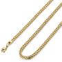 FIBO STEEL 3-6mm Thick Curb Chain Necklace for Men Stainless Steel Biker, 20-30 inches