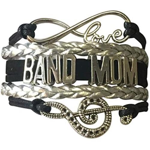 Infinity Collection Band Mom Bracelet, Band Mom Gift, Music Bracelet - Marching Band Jewelry - Perfect Band Mom Jewelry Gift