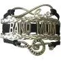 Infinity Collection Band Mom Bracelet, Band Mom Gift, Music Bracelet - Marching Band Jewelry - Perfect Band Mom Jewelry Gift